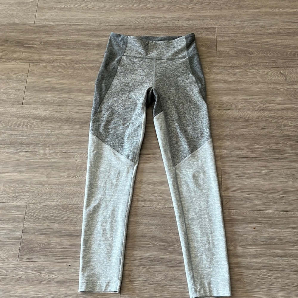 Outdoor Voices Warmup 3/4 Legging Tri-tone Gray